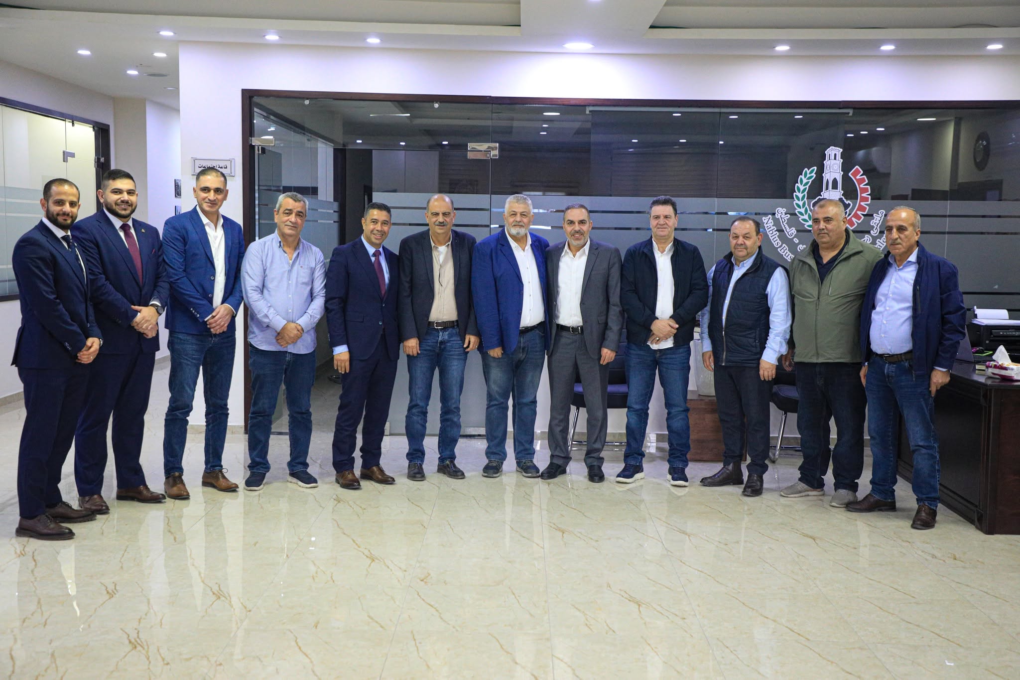 النبالي والفارس تلتقي مجلس إدارة ملتقى رجال أعمال نابلس الجديد لبحث تعزيز التعاون
