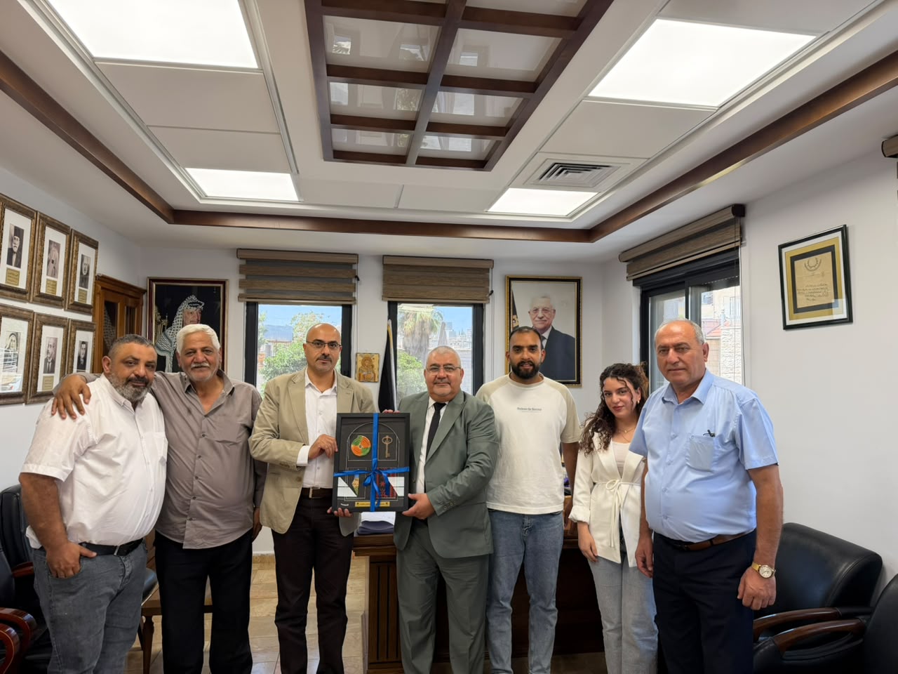 شركة النبالي والفارس تزور بلدية بيت جالا وتبحث آفاق التعاون المشترك